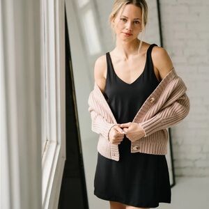 (EUC) Zyia Black Montecito Downtime Dress